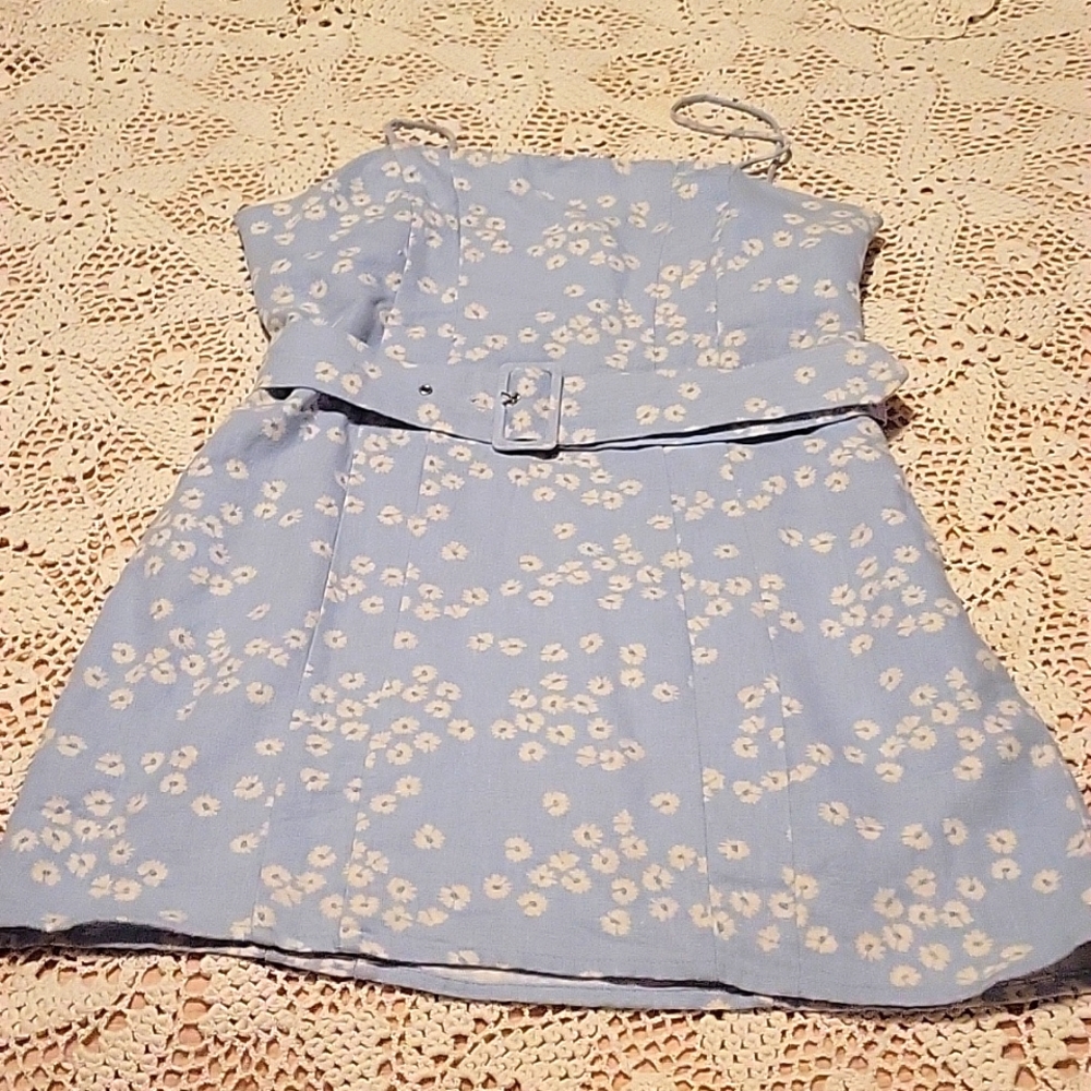 Zara floral dress size Large